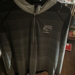 Antigua Black and White Striped NASCAR Jacket XXL Men’s